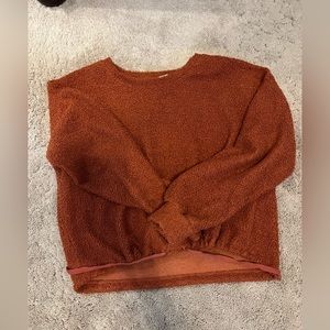 Soft Burnt Orange Sweater